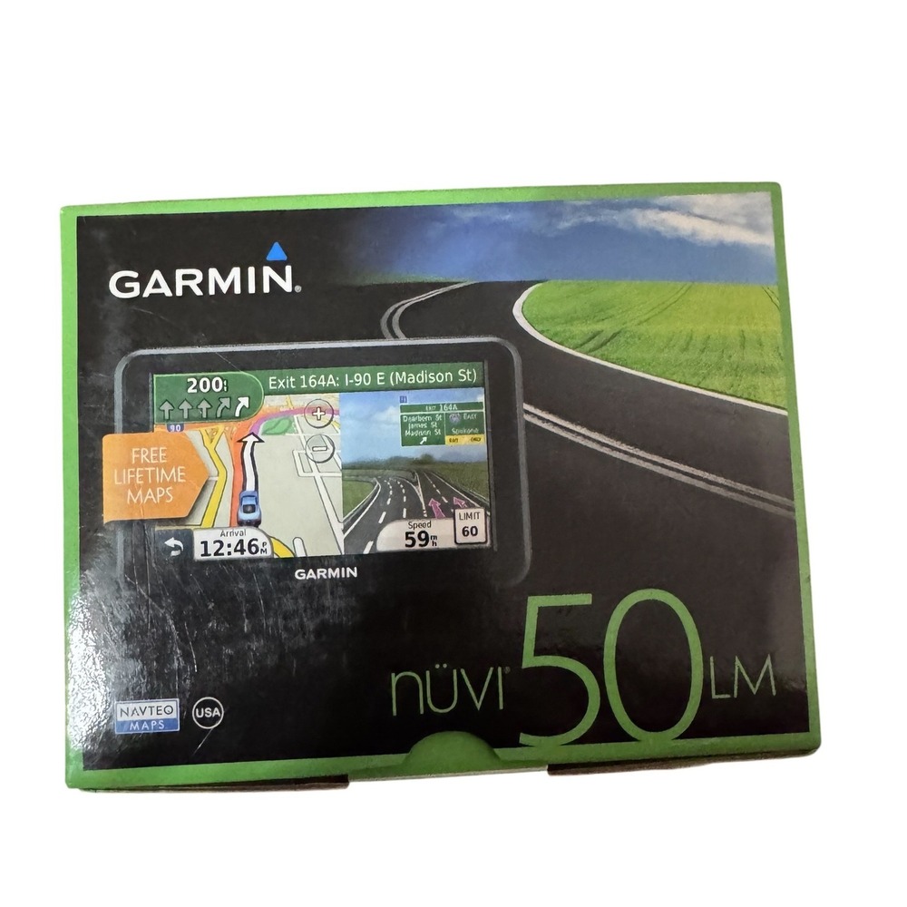 Garmin nuvi 50LM 5-inch Portable GPS Navigator with Lifetime Maps Black - Picture 2 of 8